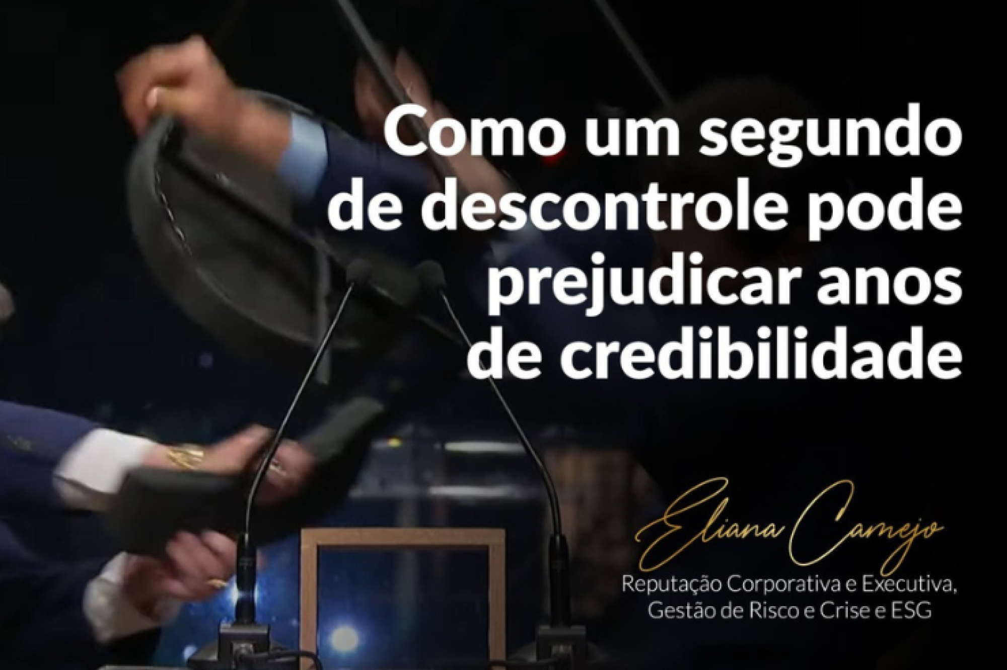 Um lembrete claro de como a reputação, por mais sólida que pareça, pode ser comprometida em segundos. - Com mais de 20 anos de atuação no mercado da Comunicação e no atendimento a clientes de todo o país, a Camejo Estratégias em Comunicação põe a serviço de cada cliente a experiência, o conhecimento técnico, os relacionamentos e a credibilidade, além de muita ousadia para buscar os melhores resultados.  